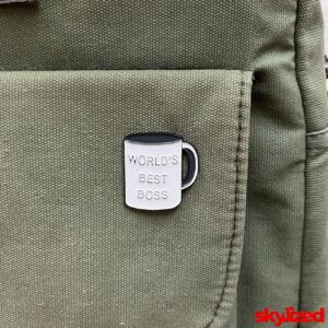 World's Best Boss Lapel Pin
