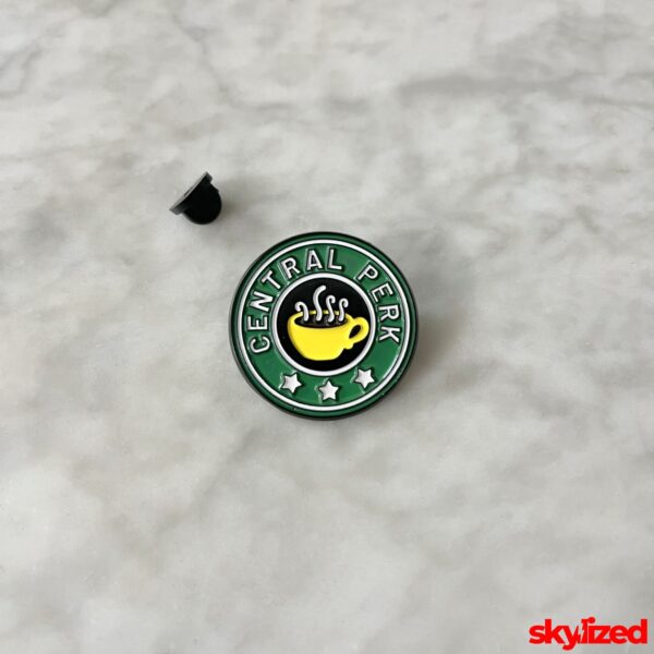 The One with the Central Perk Logo Lapel Pin