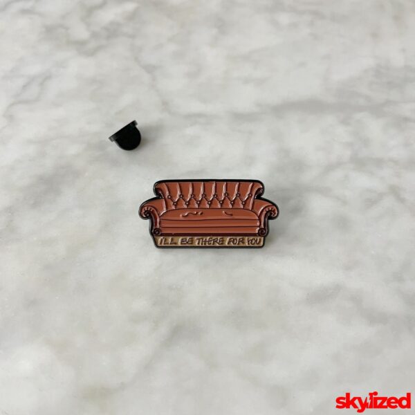 The One with the Couch Lapel Pin