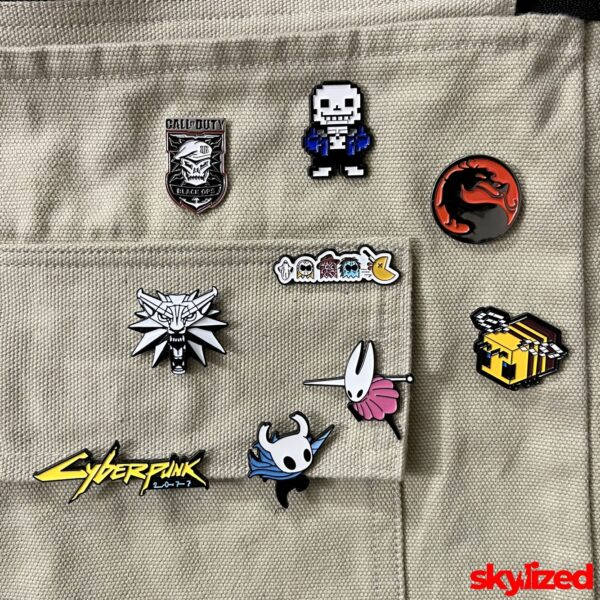 Video Games Lapel Pins Collection #1