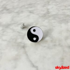 Yin Yang Lapel Pin