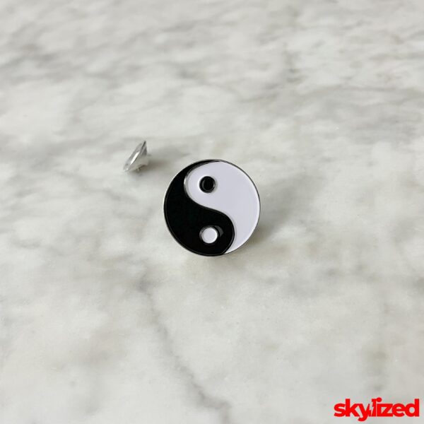 Yin Yang Lapel Pin