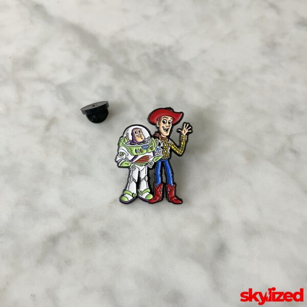 Buzz & Woody Lapel Pin