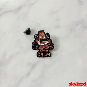 Anger Lapel Pin