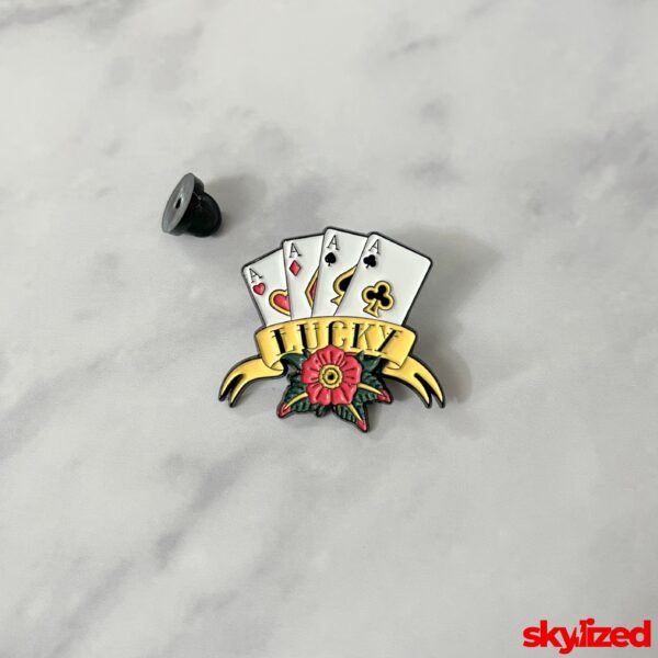 Lucky Lapel Pin