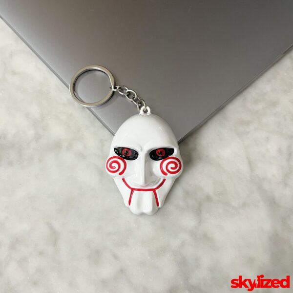Billy the Puppet's Mask Keychain