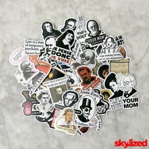 Sillosophical Quote Stickers