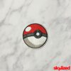 Poké Ball Embroidered Iron-on Patch
