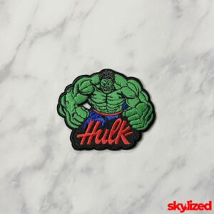 Hulk Embroidered Iron-on Patch