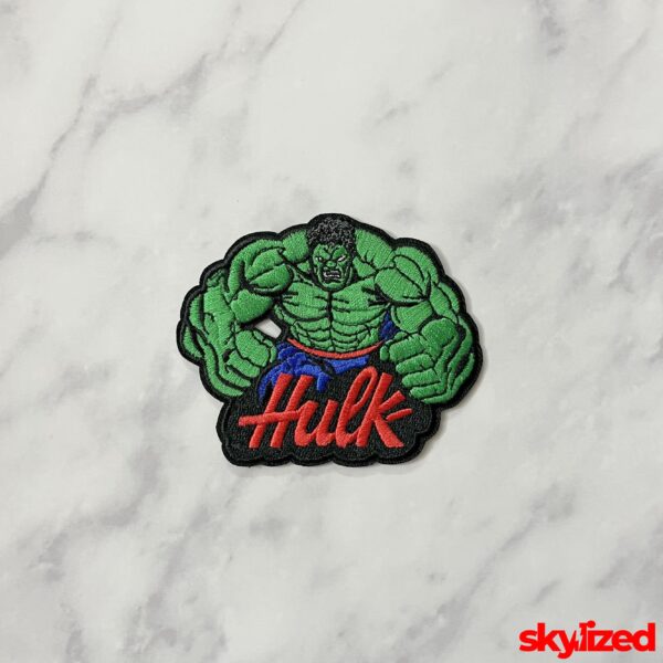 Hulk Embroidered Iron-on Patch
