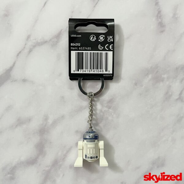 R2D2 Lego Keychain