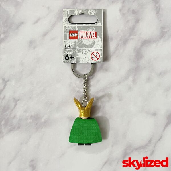Loki Lego Keychain