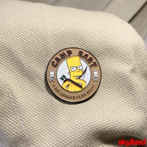 Camp Bart Lapel Pin