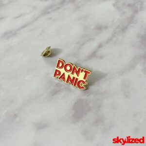 Don't Panic Lapel Pin