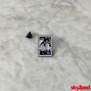 Gotham Stamp Lapel Pin