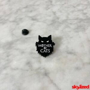 Mother of Cats Lapel Pin