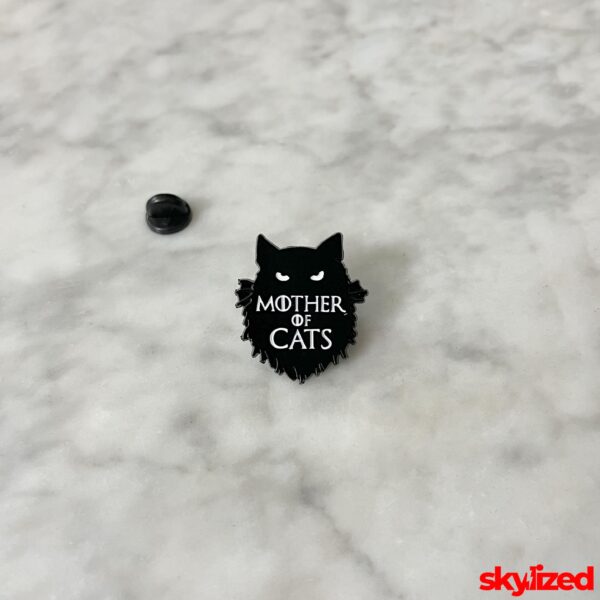 Mother of Cats Lapel Pin