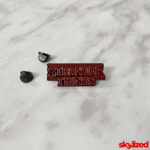 Stranger Things Logo Lapel Pin