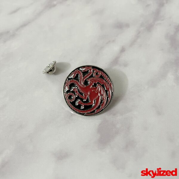 Targaryen House Emblem Lapel Pin
