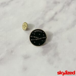 Zodiac Sign: Taurus Lapel Pin