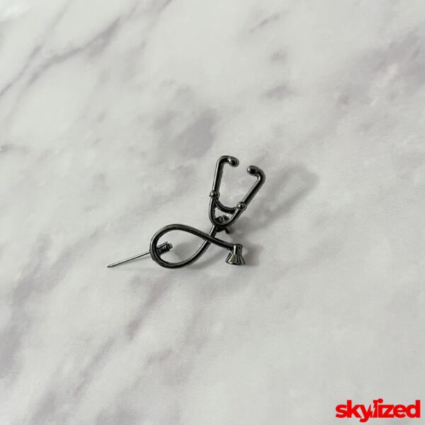 Stethoscope Lapel Pin #2