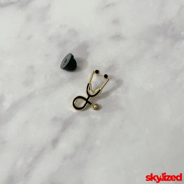 Stethoscope Lapel Pin #1