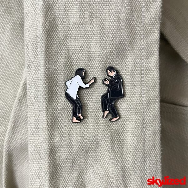 Vincent & Mia Dance-Off Lapel Pin