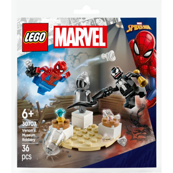 LEGO Marvel 30707 3 LEGO Marvel Venom’s Museum Robbery Polybag 30707