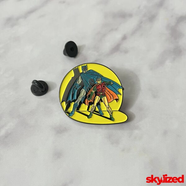 Batman & Robin Lapel Pin #2