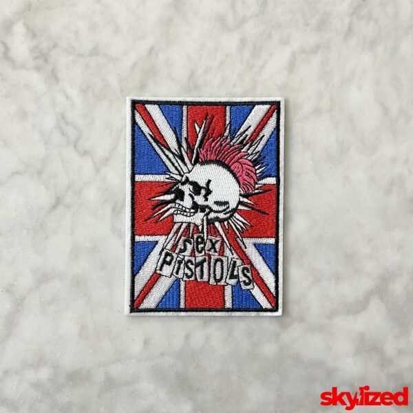 Sex Pistols Embroidered Iron-on Patch
