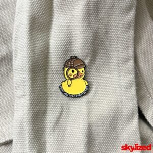Trust Me! I'm a Ducktective Lapel Pin