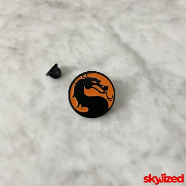 Mortal Kombat Logo Lapel Pin