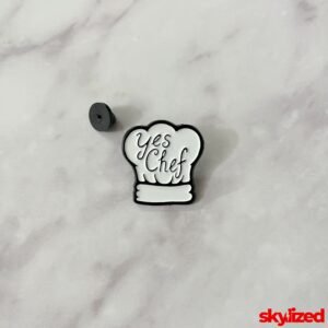 Chef Hat Lapel Pin
