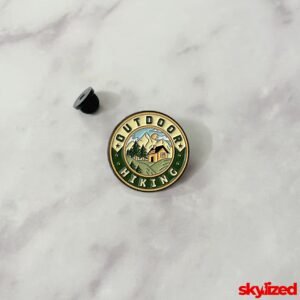 Outdoor Hiking Lapel Pin