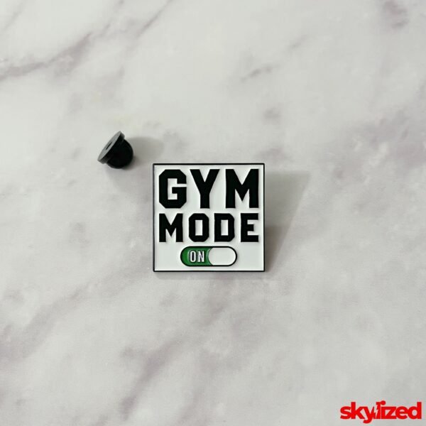 Gym Mode On Lapel Pin