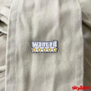 GTA Wanted 5 Star Lapel Pin