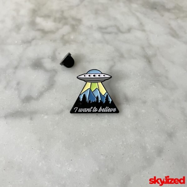 I Want to Believe Lapel Pin