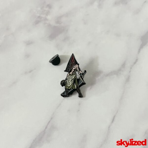 Pyramid Head Lapel Pin