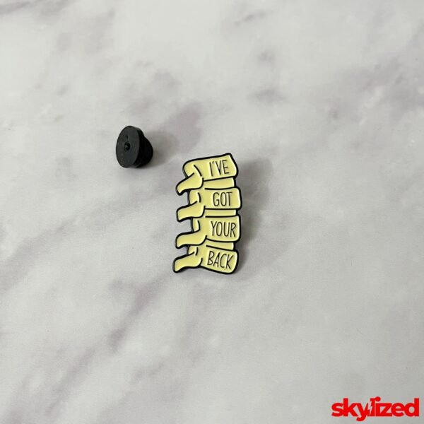 I've Got Your Back Lapel Pin