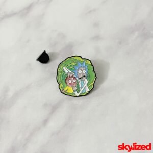 Rick and Morty Lapel Pin