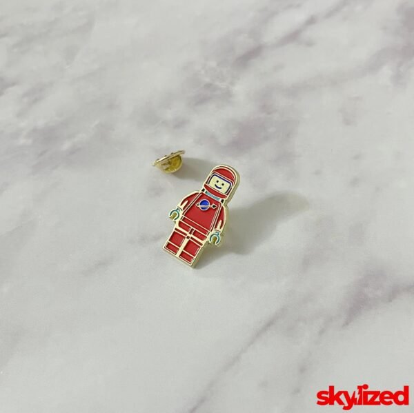 NASA Man Lapel Pin