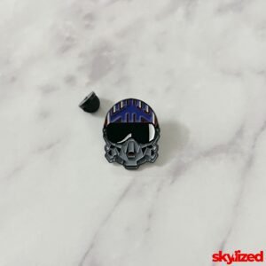 Pilot Helmet Lapel Pin