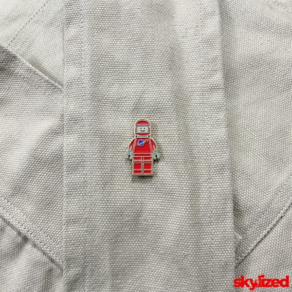 NASA Man Lapel Pin