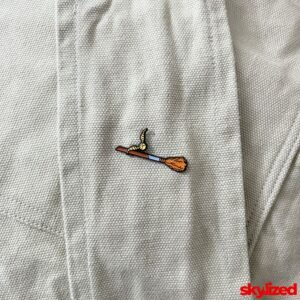 Broomstick Lapel Pin