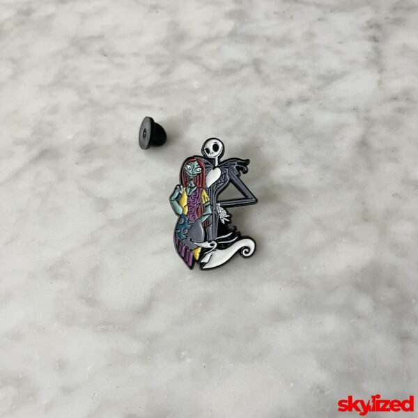 Jack & Sally Lapel Pin