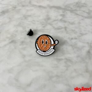 Miss Minutes Lapel Pin