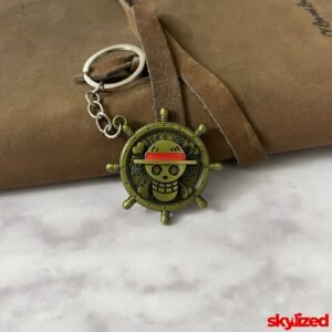 Jolly Roger Skull Symbol Keychain