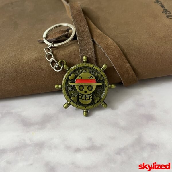 Jolly Roger Skull Symbol Keychain