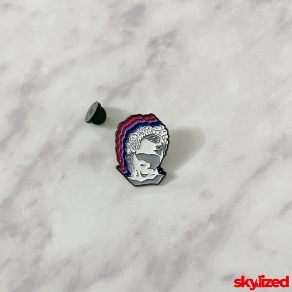 Chromatic David Lapel Pin