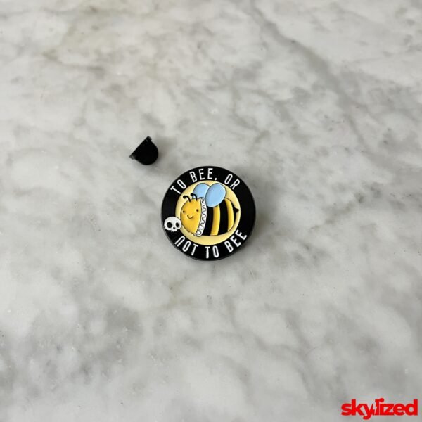 To Bee, or Not to Bee Lapel Pin